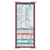 WhiteCoat Clipboard® Trifold  - Pink Pharmacy Edition
