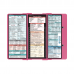 WhiteCoat Clipboard® Trifold  - Pink Pharmacy Edition