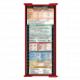 WhiteCoat Clipboard® Trifold - Red Pharmacy Edition