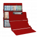 WhiteCoat Clipboard® Trifold - Red Pharmacy Edition