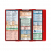 WhiteCoat Clipboard® Trifold - Red Pharmacy Edition