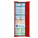 WhiteCoat Clipboard® Trifold - Red Pharmacy Edition
