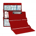 WhiteCoat Clipboard® Trifold - Red Pharmacy Edition