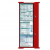 WhiteCoat Clipboard® Trifold - Red Pharmacy Edition