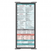 WhiteCoat Clipboard® Trifold- Silver Pharmacy Edition