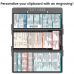 WhiteCoat Clipboard® Trifold- Silver Pharmacy Edition