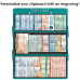 WhiteCoat Clipboard® Trifold - Teal Pharmacy Edition