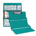 WhiteCoat Clipboard® Trifold - Teal Pharmacy Edition