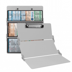 WhiteCoat Clipboard® Trifold- White Pharmacy Edition