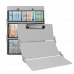 WhiteCoat Clipboard® Trifold- White Pharmacy Edition