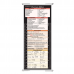 WhiteCoat Clipboard® Trifold- White Pharmacy Edition