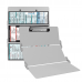 WhiteCoat Clipboard® Trifold- White Pharmacy Edition