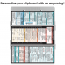 WhiteCoat Clipboard® Trifold- White Pharmacy Edition