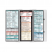 WhiteCoat Clipboard® Trifold- White Pharmacy Edition