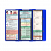 WhiteCoat Clipboard® Trifold - Blue Respiratory Therapy Edition
