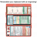 WhiteCoat Clipboard® Trifold - Coral Respiratory Therapy Edition