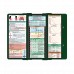 WhiteCoat Clipboard® Trifold - Green Respiratory Therapy Edition