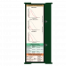 WhiteCoat Clipboard® Trifold - Green Respiratory Therapy Edition