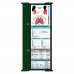 WhiteCoat Clipboard® Trifold - Green Respiratory Therapy Edition