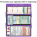 WhiteCoat Clipboard® Trifold - Lilac Respiratory Therapy Edition