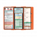 WhiteCoat Clipboard® Trifold - Orange Respiratory Therapy Edition