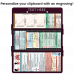 WhiteCoat Clipboard® Trifold - Wine Respiratory Therapy Edition