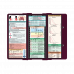 WhiteCoat Clipboard® Trifold - Wine Respiratory Therapy Edition