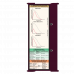 WhiteCoat Clipboard® Trifold - Wine Respiratory Therapy Edition