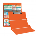 WhiteCoat Clipboard® Trifold - Orange Veterinary Medicine Edition