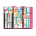 WhiteCoat Clipboard® Trifold - Pink Veterinary Medicine Edition