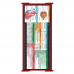WhiteCoat Clipboard® Trifold - Red Veterinary Medicine Edition