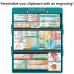 WhiteCoat Clipboard® Trifold - Teal Veterinary Medicine Edition