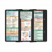 WhiteCoat Clipboard® Trifold - Black Medical Edition