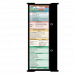 WhiteCoat Clipboard® Trifold - Black Medical Edition