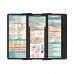 WhiteCoat Clipboard® Trifold - Blackout Medical Edition
