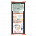 WhiteCoat Clipboard® Trifold - Coral Medical Edition