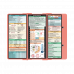 WhiteCoat Clipboard® Trifold - Coral Medical Edition