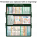 WhiteCoat Clipboard® Trifold - Green Medical Edition