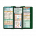 WhiteCoat Clipboard® Trifold - Green Medical Edition