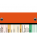 WhiteCoat Clipboard® Trifold - Orange Medical Edition