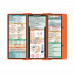 WhiteCoat Clipboard® Trifold - Orange Medical Edition