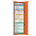 WhiteCoat Clipboard® Trifold - Orange Medical Edition