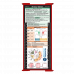 WhiteCoat Clipboard® Trifold - Red Medical Edition