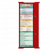 WhiteCoat Clipboard® Trifold - Red Medical Edition