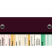 WhiteCoat Clipboard® Trifold - Wine Medical Edition