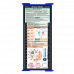 WhiteCoat Clipboard® Trifold - Blue Medical Edition
