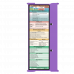 WhiteCoat Clipboard® Trifold - Lilac Medical Edition