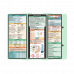 WhiteCoat Clipboard® Trifold - Mint Medical Edition