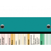 WhiteCoat Clipboard® Trifold - Teal Medical Edition