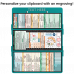 WhiteCoat Clipboard® Trifold - Teal Medical Edition